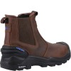 Amblers AS982C Conway Waterproof Dealer Boots Brown Metal Free